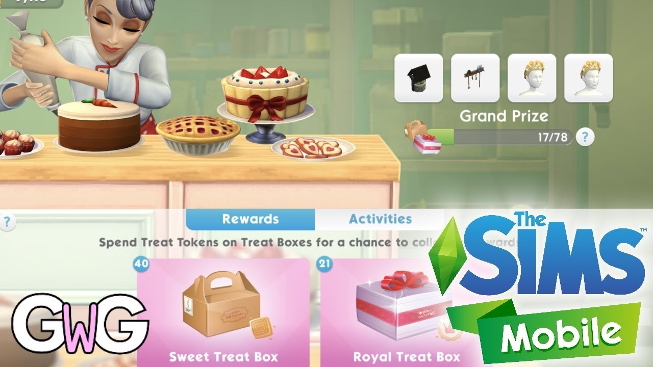 The Sims Mobile- Sweet Treat Event: Charming Gardens- Spending All My Treat Tokens