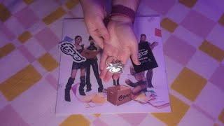ASMR soft spoken f5ve sequence 01 merch and vinyl unboxing 5️⃣⌚️⭐️