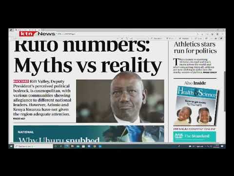 Ruto Numbers: Myths vs reality | The Standard