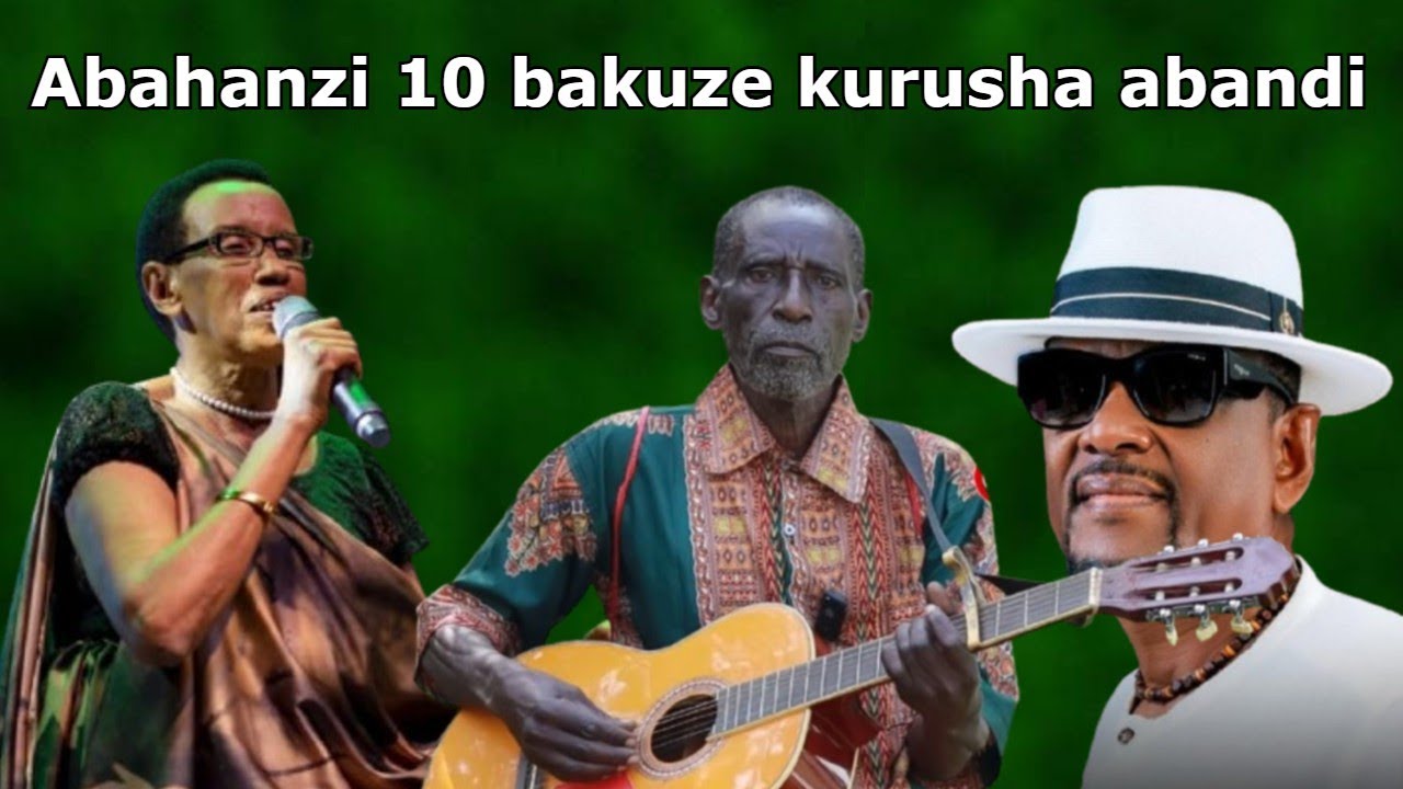 😱Ngaba abahanzi 10 bakuze kurenza abandi mu Rwanda | Baracyayoboye umuziki #top10countdown