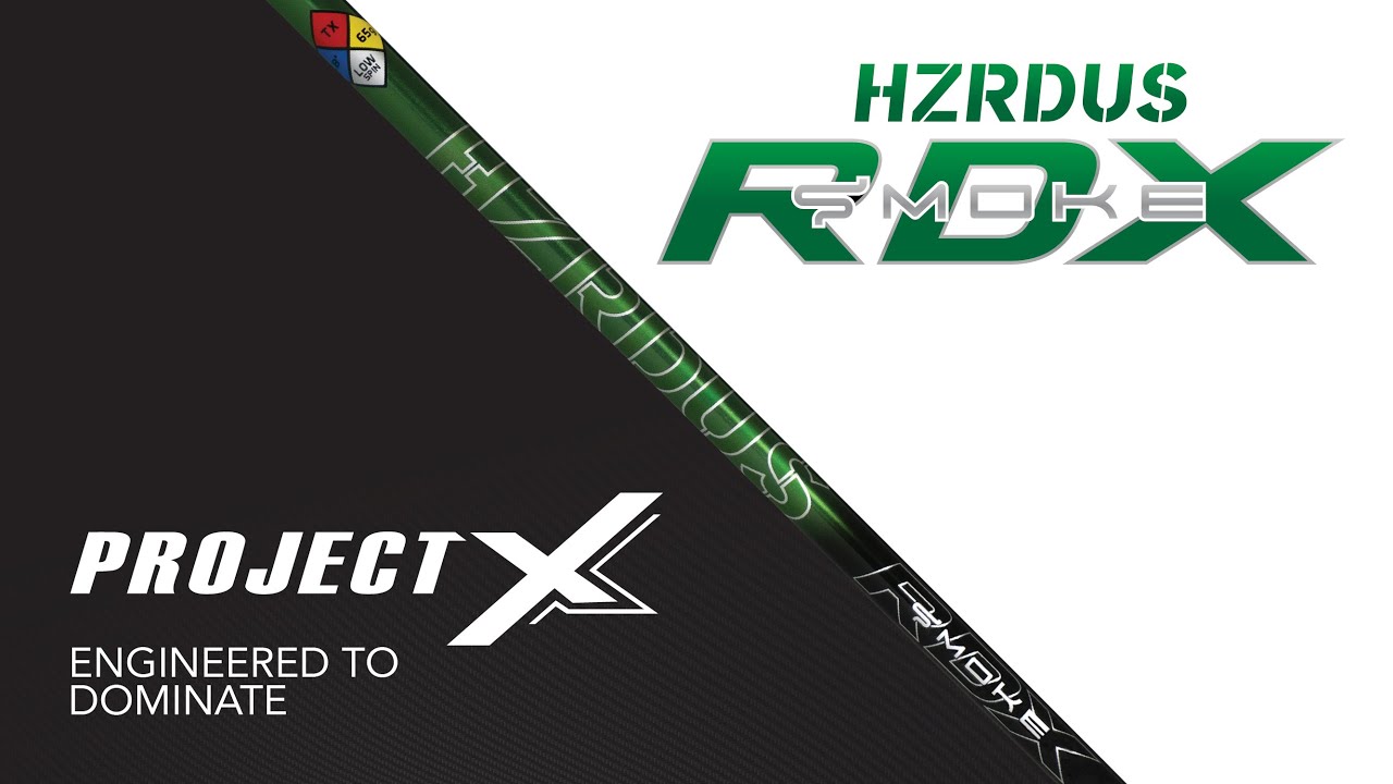 HZRDUS Smoke Green RDX Wood Shafts // Project X Golf - YouTube
