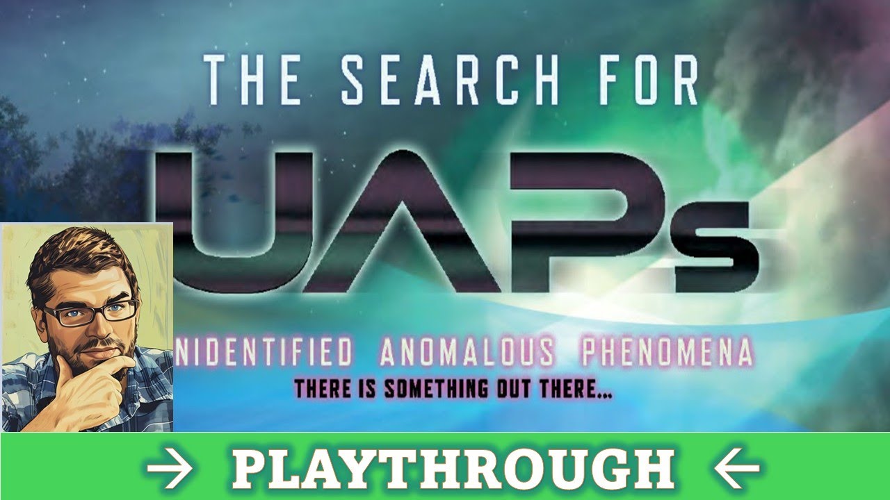 DGA Plays Board Games: The Search For UAPs - Solo Playthrough
