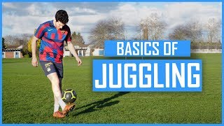 Learn how to juggle a football | easy soccer ball juggling tutorial
basic kick ups