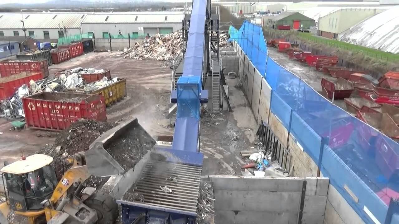 New BlueMAC fines clean-up system at Alan's Skip Hire, Chester
