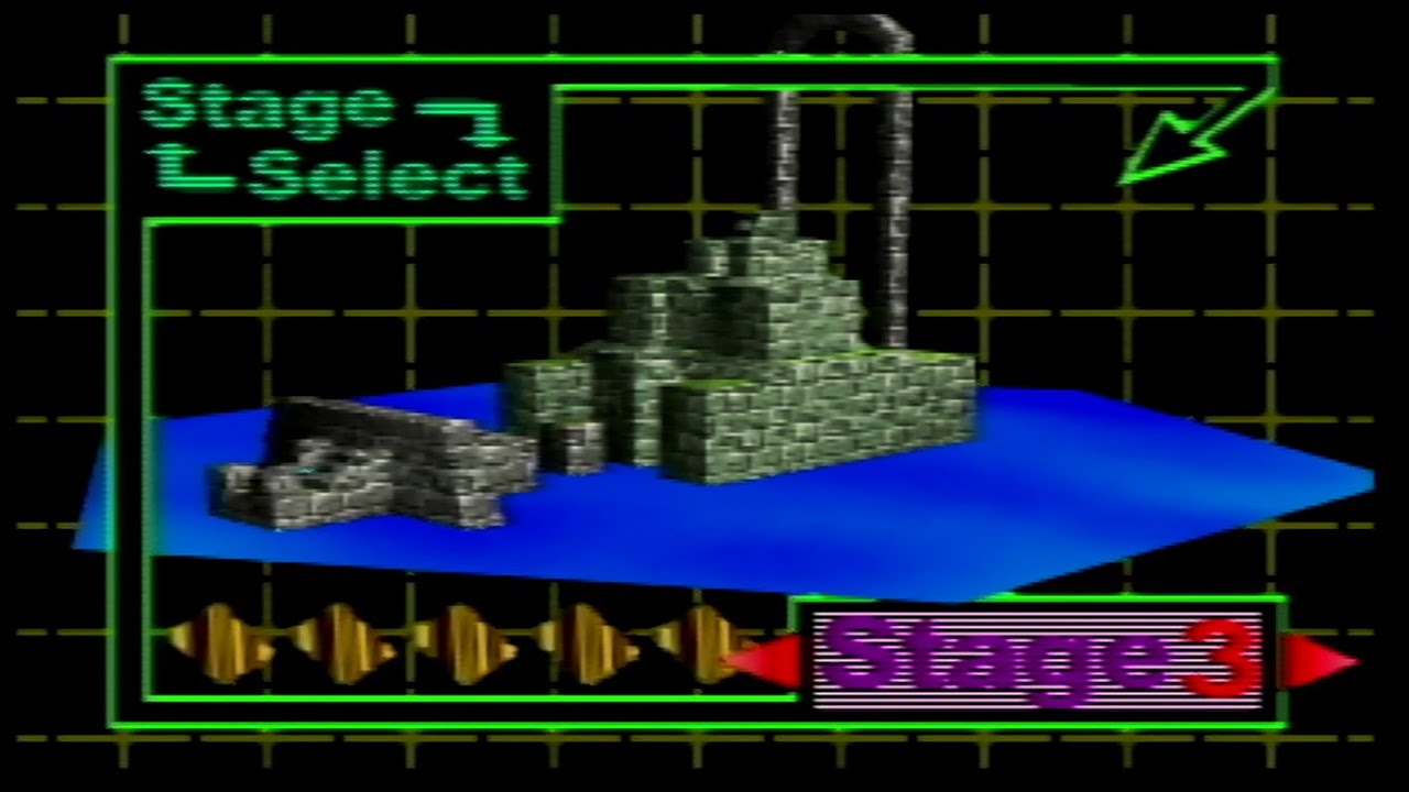 Bomberman 64 (N64) - Walkthrough / Green Garden - Stage 3 - Hidden Gold Cards