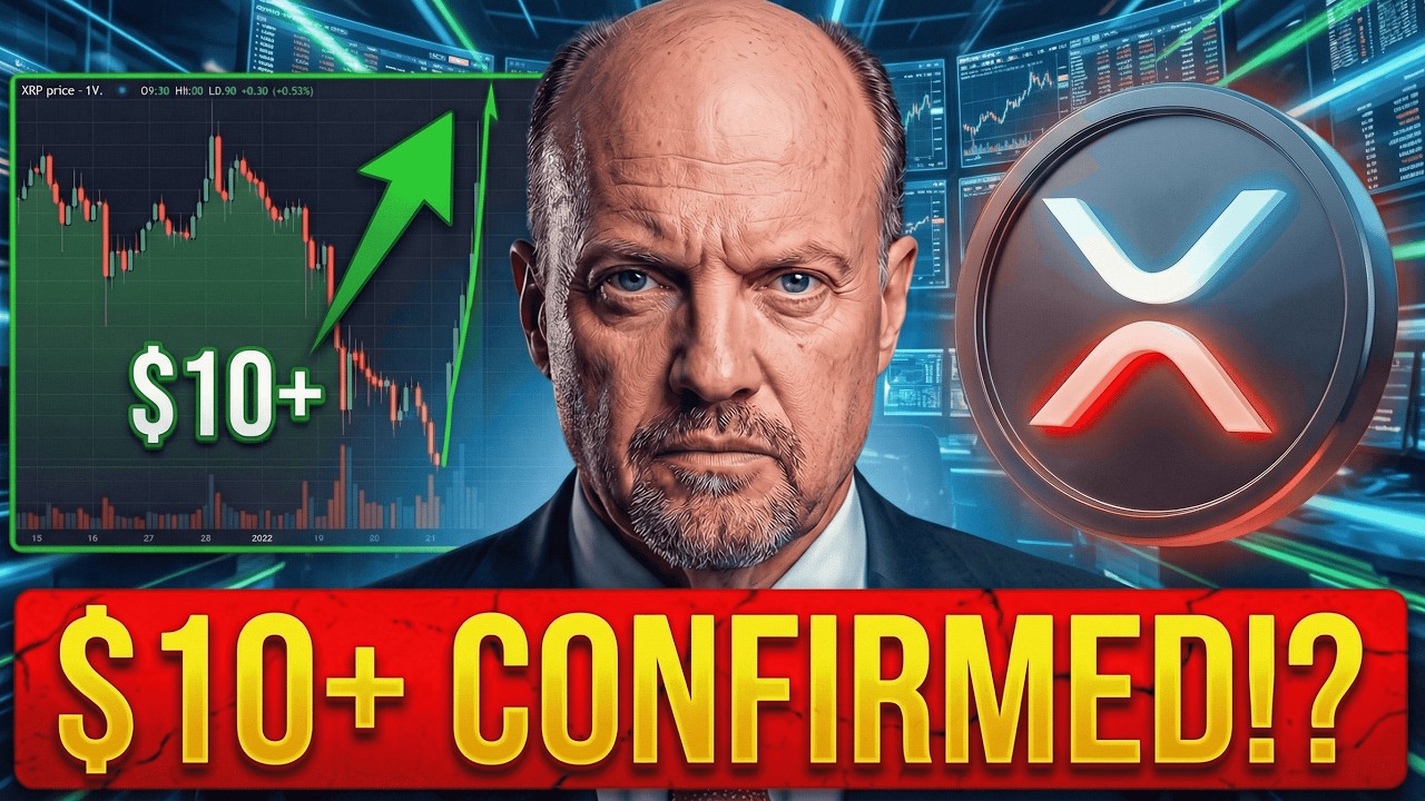 XRP TO $10+ CONFIRMED BY JIM CRAMER - PBD BOUGHT XRP - CNBC SAYS XRP HOLDERS ARE NOT INTELLIGENT