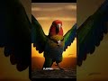 Sheriff Polly the Parrot Squawks the Law in the Wild West 🦜🤠 | Funny AI Animal Story #shorts #ai