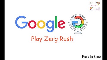 Zerg Rush- (Google Easter Eggs) || Amazing Website
