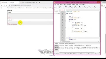 Codeforces Round #642 (Div. 3) SOLUTION in C (Board Moves) | Md Shahinur Rhaman