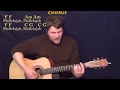 Hallelujah (Rufus Wainwright) Strum Guitar Cover Lesson with Chords/Lyrics