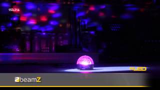 BeamZ Mini Star Ball 6x 3W RGBWAP LEDs IR 153.214
