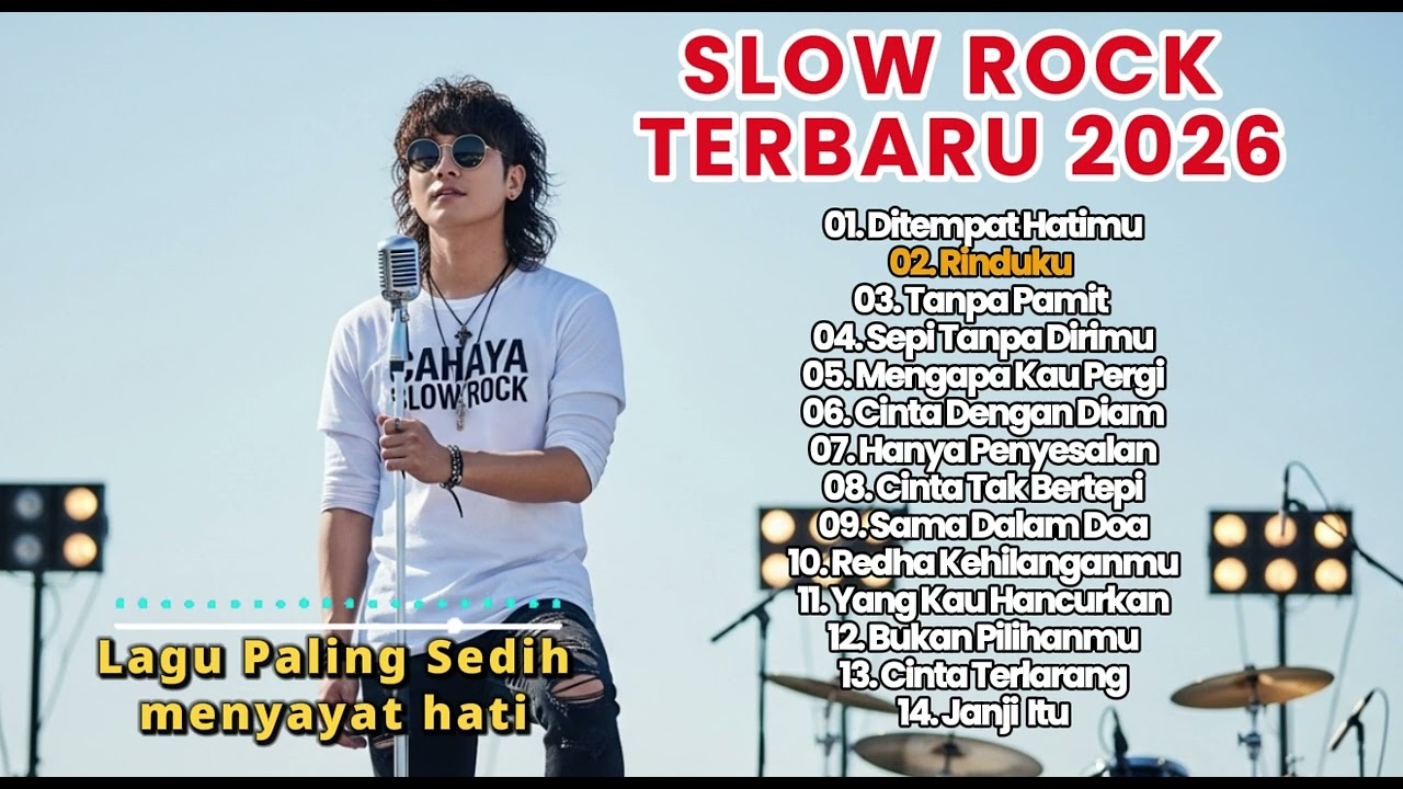 LAGU BUAT MANTAN TERSEDIH 😭 DI TEMPAT HATIMU 💔 BALLAD SLOW ROCK TERBARU 2026