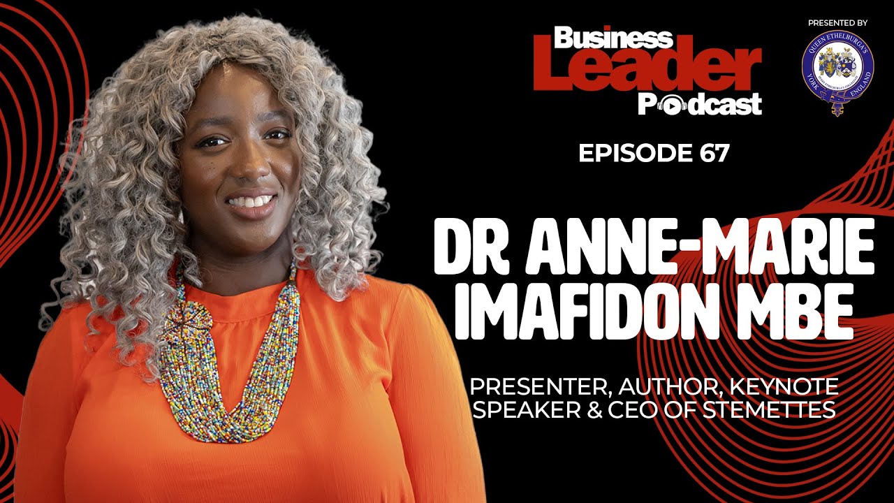 Dr AnneMarie Imafidon CEO of Stemettes YouTube