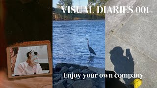 VISUAL DIARY 001: Enjoying my own company, overstimulated, the return...