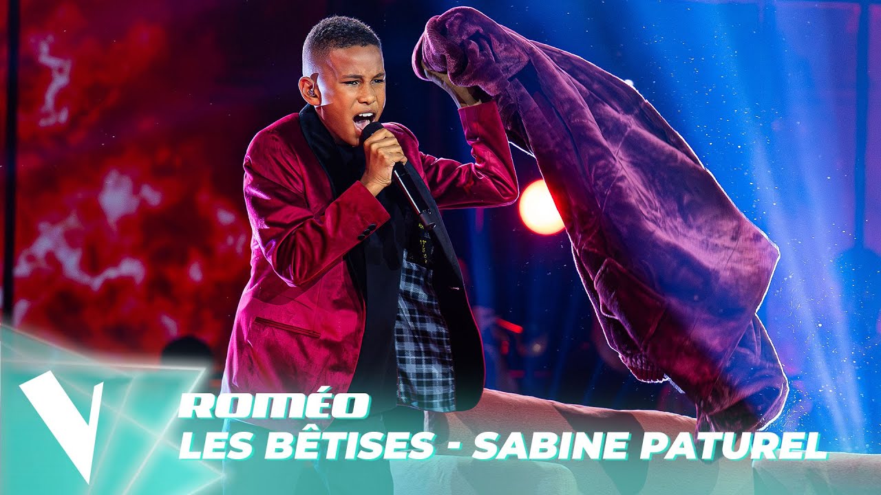 Sabine Paturel - 'Les bêtises' ● Roméo | Battles | The Voice Kids Saison 3