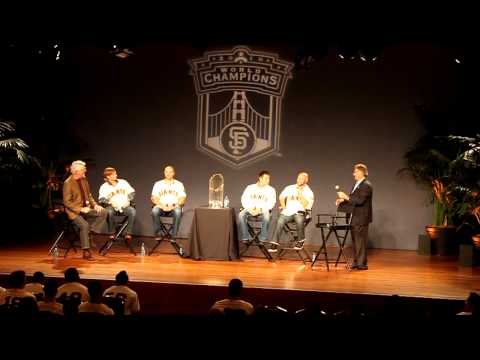 Cody Ross being Boss at 2011 Giants Town Hall