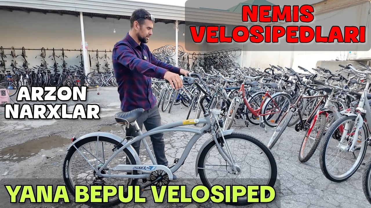 AKSIYA. VELOSIPED YUTIB OLING. YEVROPA VELOSIPEDLARI
