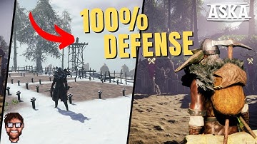 100% DEFENSE | Aska: Gates of Helheim