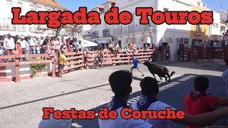 Festas de Coruche - Largada de touros