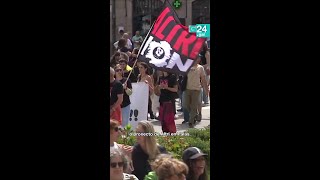 🗣️ GALICIA | Milleiros de persoas PROTESTAN en Pontevedra e Marín contra ALTRI e ENCE