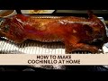 How to cook Lechon De Leche "Cochinillo" | Food Vlog by Chef Mom | Episode 1