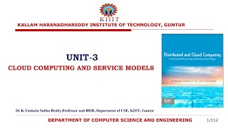 Cloud Computing and Service Models@UNIT-3
