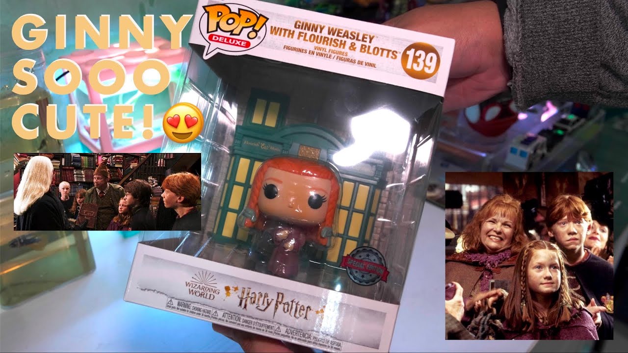 Ginny Weasley with Flourish & Blotts Funko Pop