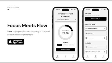 Slate: To Do List and Pomodoro Product Hunt Launch Video