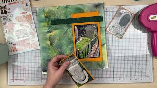 Scrapbook Process: Haunted // Follow a Sketch February 2026 // Day 3 // #fasfeb26
