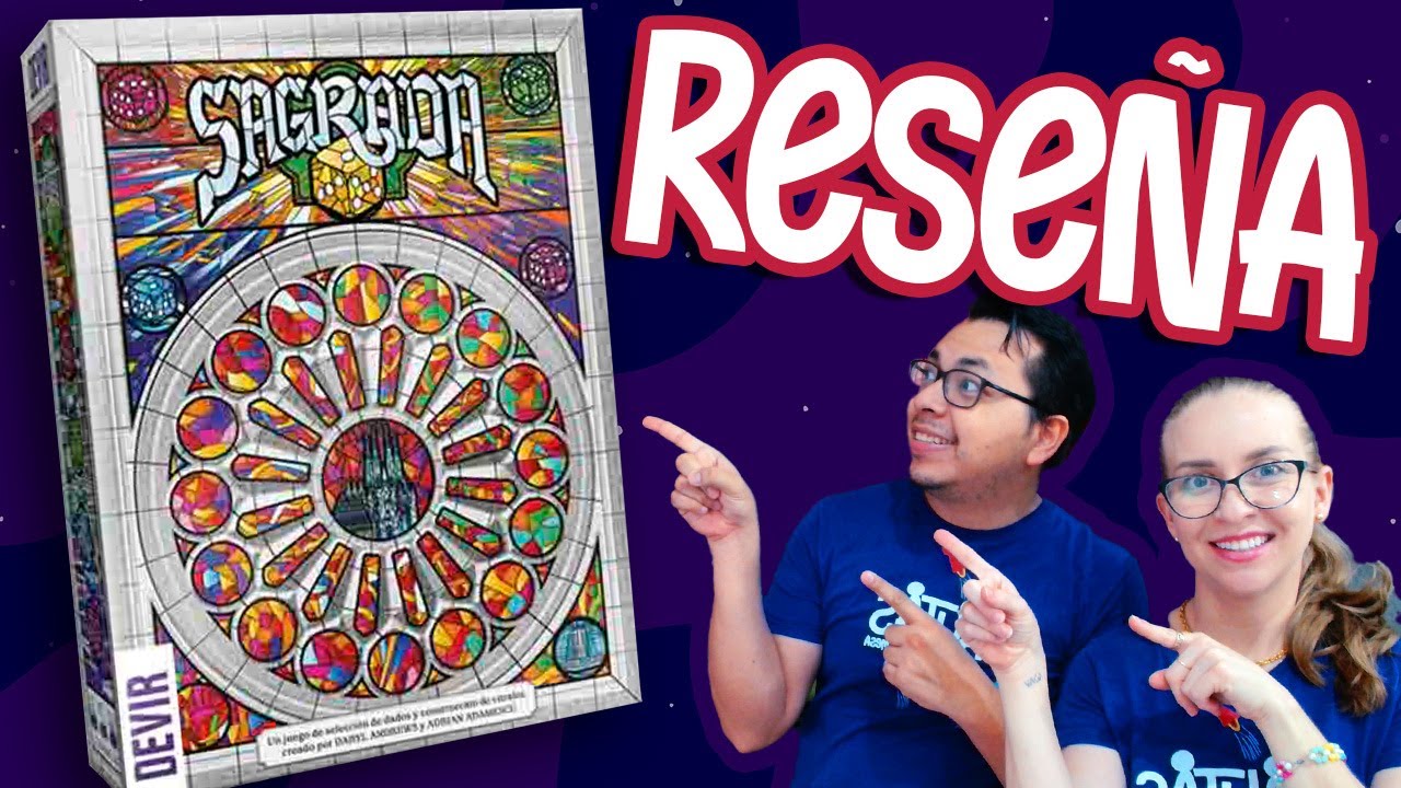 🟣 Sagrada Juego de Mesa Reseña - Componentes/Tiempo/Dificultad - Los Nautas🚀