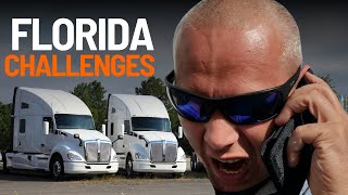Florida based Owner-Operator trucking challenges and specifics.