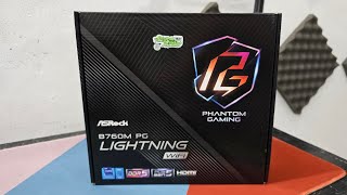 Asrock B760M PG Lightning Wifi DDR5 - Unboxing