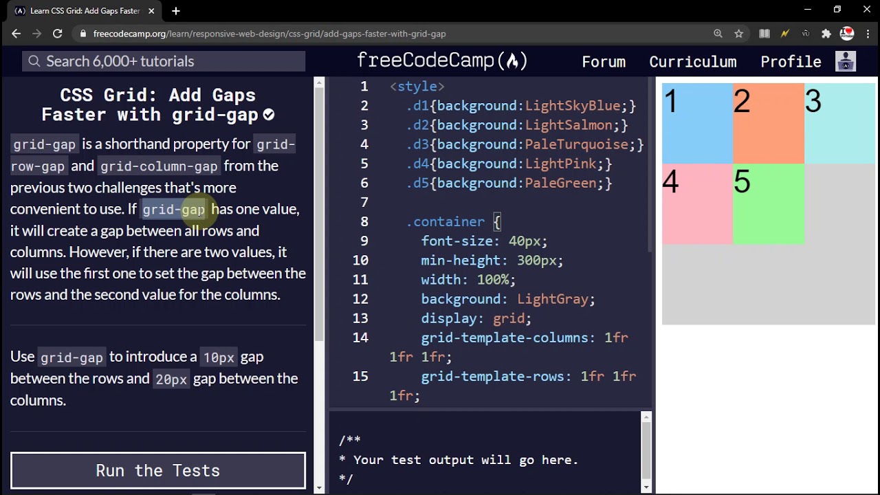 CSS Grid: Add Gaps Faster with grid-gap