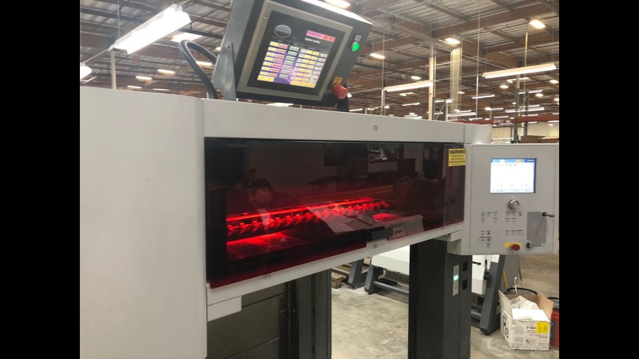 Heidelberg UV Curing Systems for Heidelberg XL 106-10P Printing Press. Benford Dual UV Curing Lamps