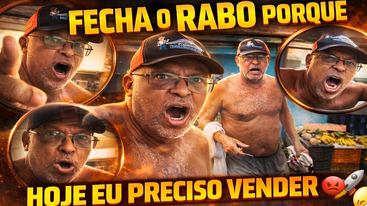 REI DO DANONE SAI NA KOMBI PARA TENTAR VENDER E JR SÓ APERREIA 🤣 | CARRO DO DANONE