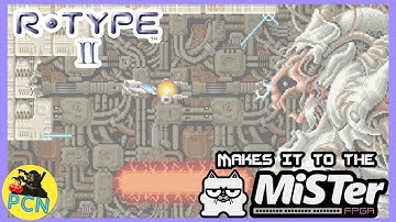 R-TYPE II 2 makes it to the MiSTer DE10-NANO FPGA - IREM M72 M84 #shmups