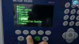Mettler Toledo IND570 How to Set Time Date