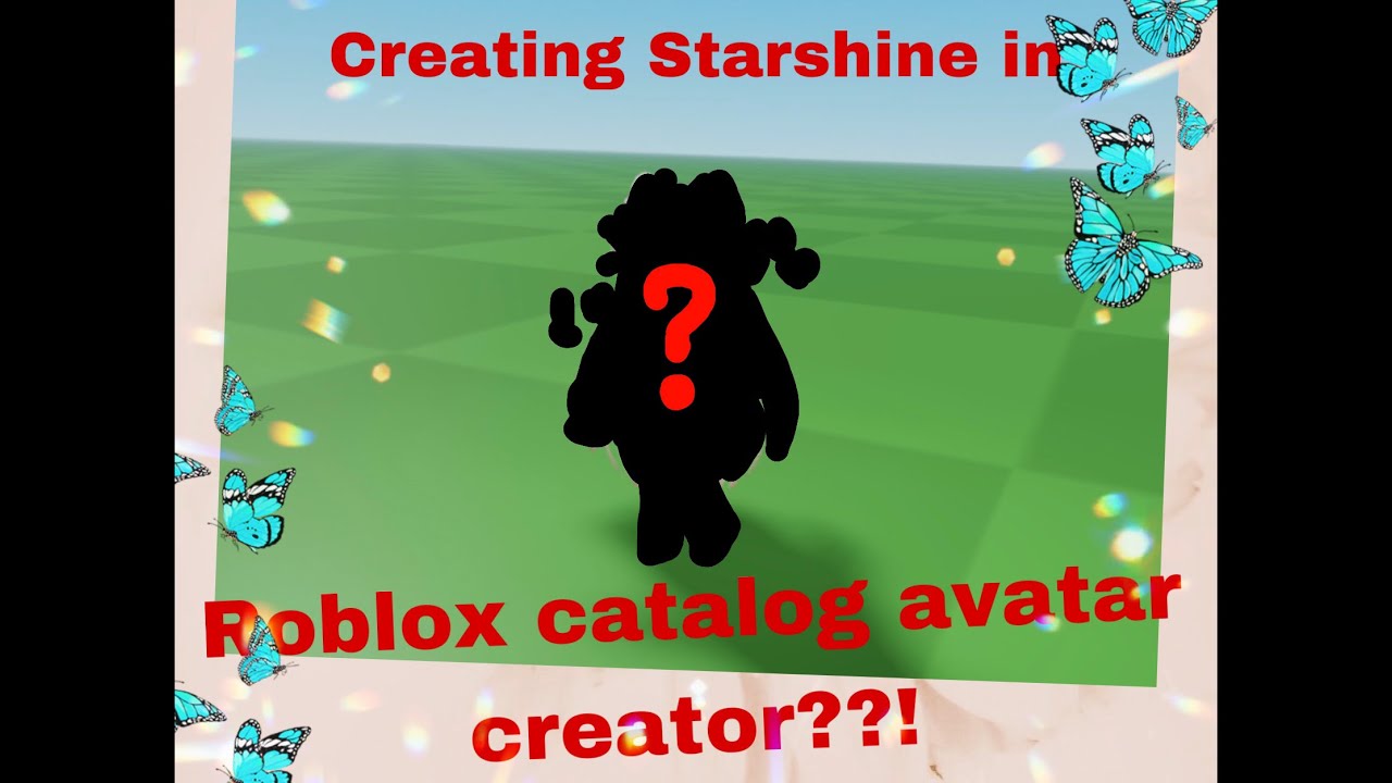 Making my OC in Roblox catalog avatar creator!!🥲😆 (not my voice) - YouTube