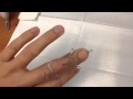 Broken finger pin removal