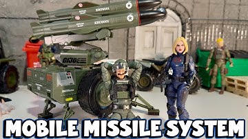 Hawk and Mobile Missile System GIJOE Classified series action figure Hasbro Pulse 