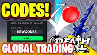 *NEW* ALL WORKING GLOBAL TRADING UPDATE CODES FOR DEATH BALL IN 2026! ROBLOX DEATH BALL CODES screenshot 5