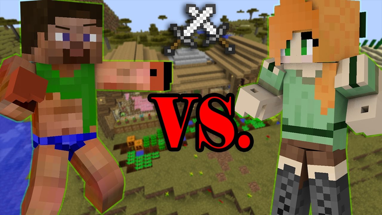 Sister VS Brother - Minecraft  How to turn a Noob into a 