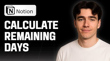 How To Calculate Number Of Days Remaining From Due Date In Notion (Tutorial 2025)