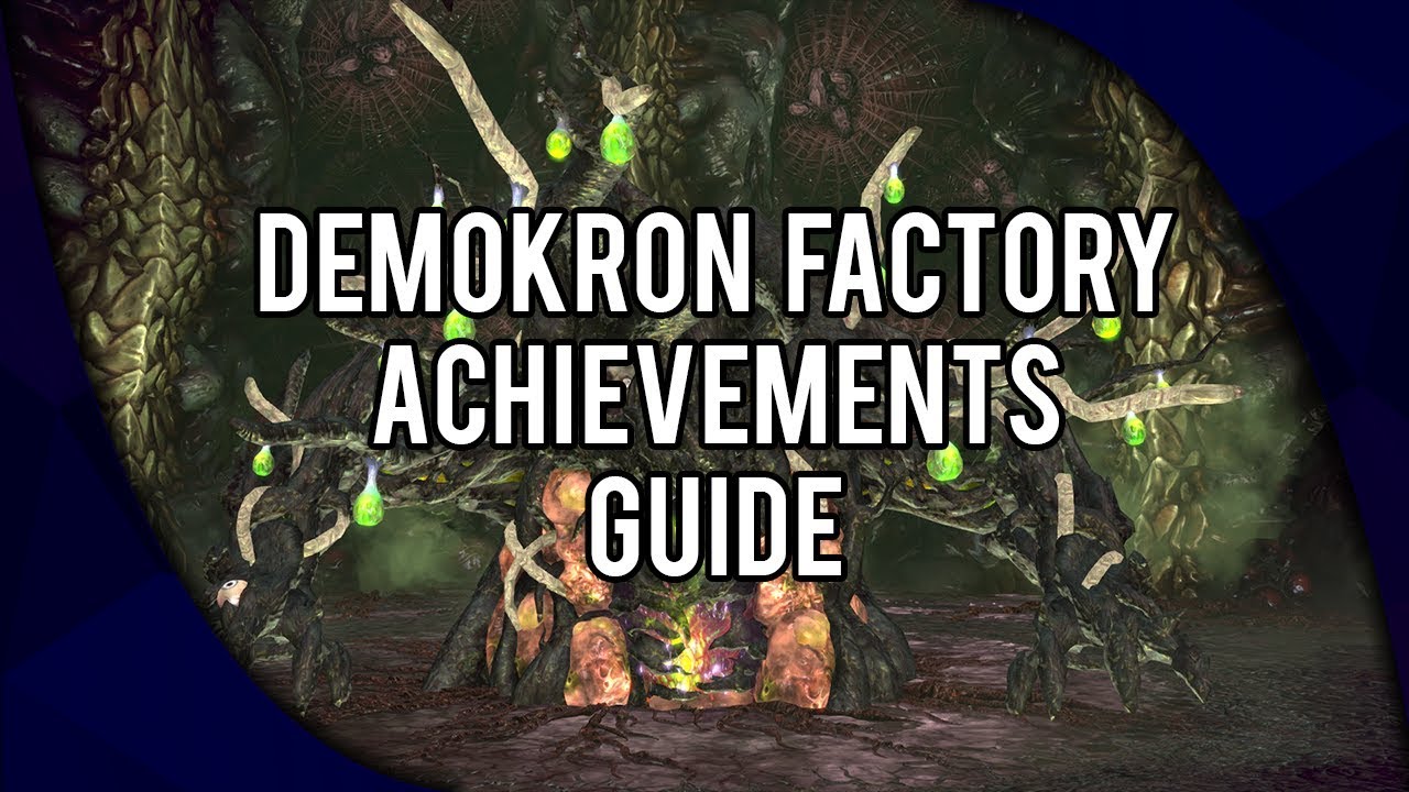 Tera - Demokron Factory Secret Achievements Guide