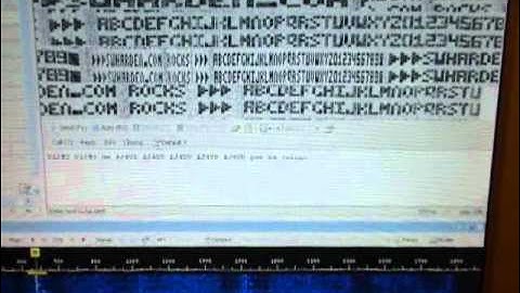 hellschreiber microcontroller beacon 2