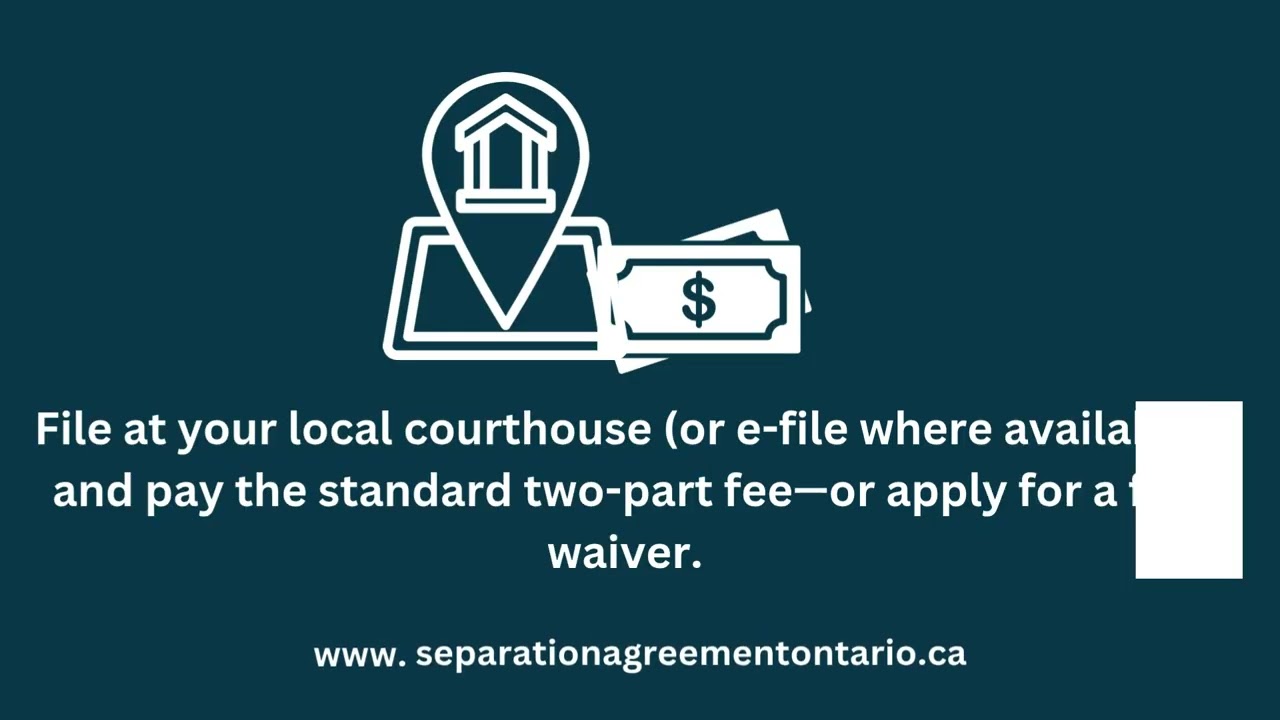 What to Include in a Joint Divorce Application in Ontario