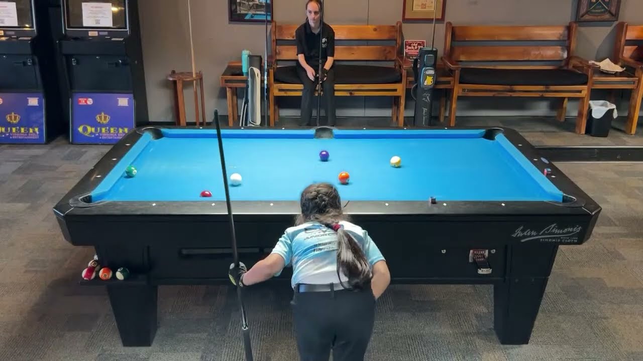 VA State Junior Championships - 14U - Tanvee Vallem vs Kelly Banks Game 2