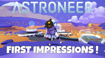 First Impressions & Giveaway(Over)! - Astroneer Gameplay - EP 1