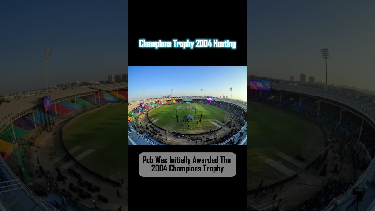 Champions Trophy 2004 Hosting