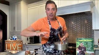 Famous In the kitchen with Jeff Mauro: Chef shows off his Chicago-style cheesesteak, talks new cookbook Profile